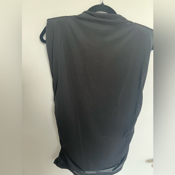 Haut H&M épaulettes noir jersey - Picture 1 of 5